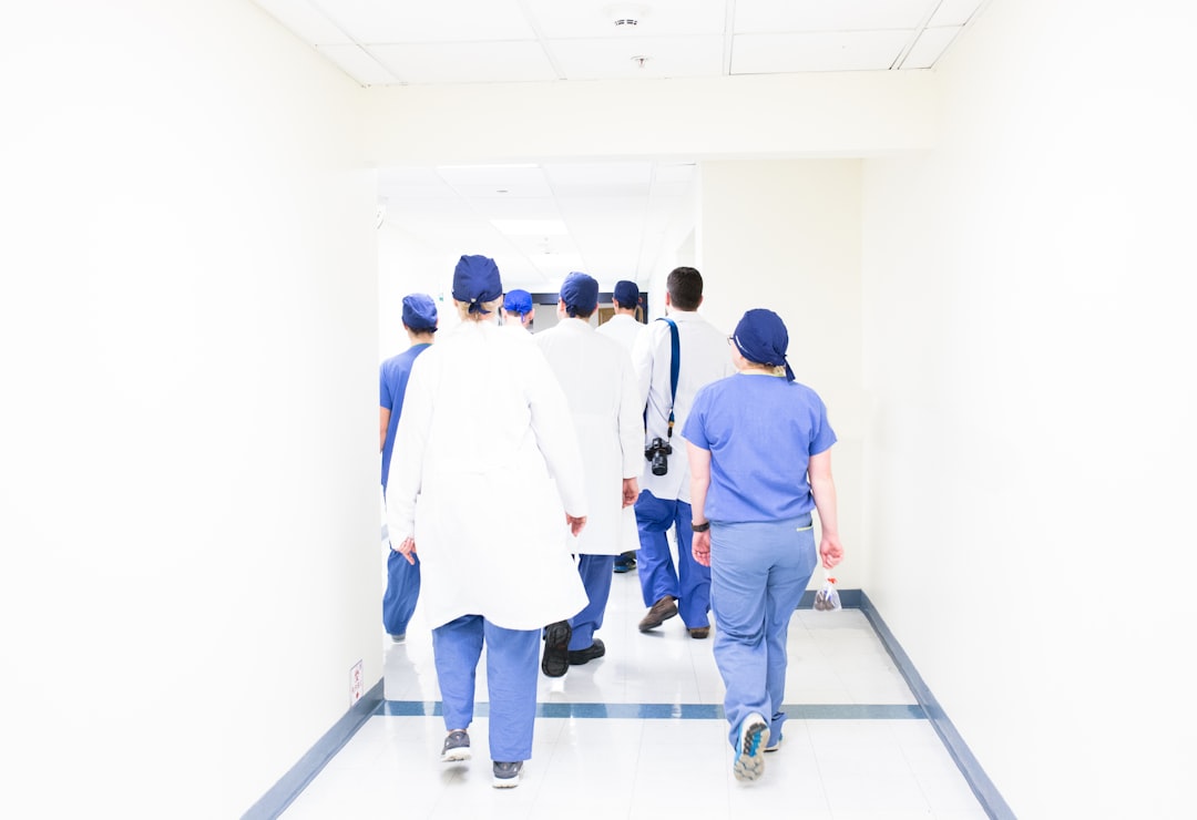 Healthcare professionals working together during a clinical medical mission